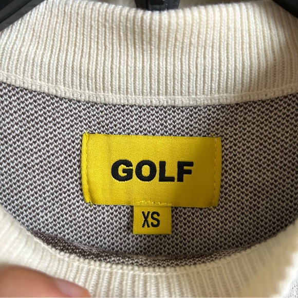 XS | Golf Wang Ivory Cream Superstar Cotton Sweater Fall/Winter 2022 in Men’s XS - Picture 5 of 6